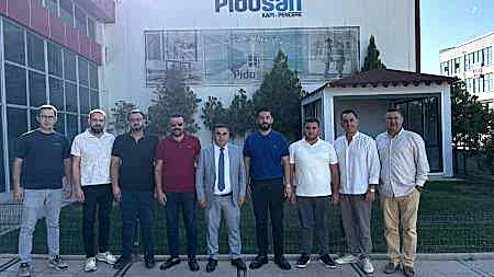 Konya Girişimci İş İnsanları Derneği'nin Yönetim Kadrosunun PİDOSAN'ı ziyareti